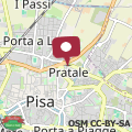 Mappa Rentwin- Appartamento con parcheggio centro di Pisa