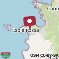 Map Residence della Torre Isola Rossa