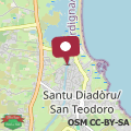 Map Residence Edilmare San Teodoro