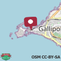 Map Residence Fontana Greca Vista Mare