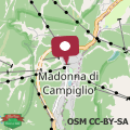 Mapa Residence Hotel Sport Campiglio