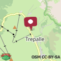 Carte Residence Le Tre Cime - Trepalle