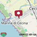 Map Residence Marina di Cecina