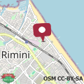 Map Residence Rimini Mare