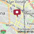 Mapa Residence Sant'Orsola - Pizzardi Suites Apartments