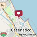 Map Residence Sunrise Cesenatico