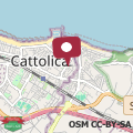 Mappa Residence Via Foscolo 65 Cattolica RN