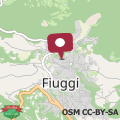 Mappa Residenza Baronale Fiuggi