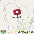 Mapa Residenza del Castello di Fornelli