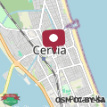 Mapa Residenza Il Castello, Cervia.