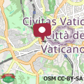 Map Residenza in Vaticano Roma