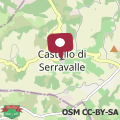 Karte Residenza La Rocca 1227 - Borgo Castello di Serravalle