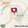 Map Residenza Milena - Orosei