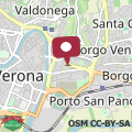 Map Residenza Palazzo Fumagalli Veronetta