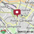 Mapa Residenza Porta Volta