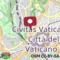 Mapa Residenza Romana Vaticana