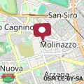 Map Residenza Smeraldo - Terrazza San siro