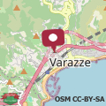 Mapa Residenza Sole Varazze