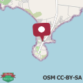 Map Residenza sulla spiaggia il Porticciolo