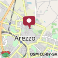 Map Retro Revival Loft in Arezzo