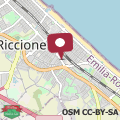 Mapa Riccione - Oasi di benessere adiacente al centro