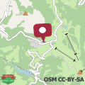 Map Rifugio Baita Fos-Ce