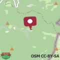 Mapa Rifugio Campiglio