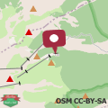 Mappa Rifugio Il Ginepro dell'Etna