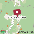 Mapa Rifugio RoccaSerena