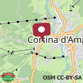 Mapa Rifugio Tofane - Dolomiti Skyline