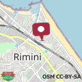 Mappa Rimini Marina Centro Station Apartment