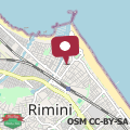 Map Rimini Marina Centro