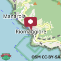 Karte Rio Alba red loft - holiday house - Riomaggiore 5terre