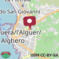 Mappa RIU b&b ALGHERO