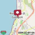 Mappa Rivabella Gallipoli-La spiaggia a due passi