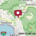 Karte RoadToTheSeaLerici Private parking terrace