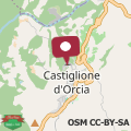 Map Rocca d'Orcia Suites and Villas