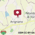 Mappa Rocca di Arignano