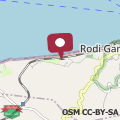Map RODI GARGANICO Villa sul mare per vacanze