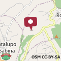 Map Romantic Hideaway in Lazio