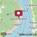 Map Romantic home stone with amazing view lake of Como and Oleandra