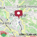 Mapa Romantic retreat in downtown Perugia