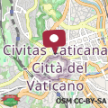 Map Rome centre Vatican cozy apartment