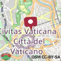 Mapa Rome Vatican Stay