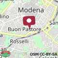 Mapa Room77 Modena