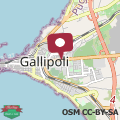 Carte Rooms Sterlizia - Gallipoli Centro