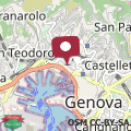 Mappa Rosa Homes THE GREEN - 2 rooms, air conditioning, Principe, Acquario, Porto Antico