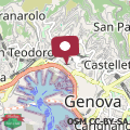 Map Rosa Homes THE GREEN - Stazione Principe, Acquario, Porto Antico