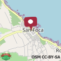 Map Rosa's flat - San Foca