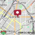 Mapa Rosso Segnale Milano